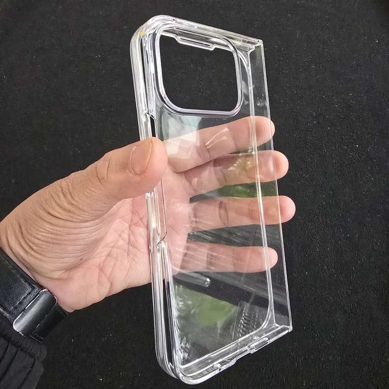 Ốp lưng nhựa trong suốt Google Pixel Fold 2 / Pixel 9 Pro Fold